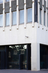 Security Surveillance Camera Overlooking University Grounds