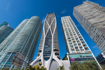 Skyscrapers and skyline of Miami, Florida