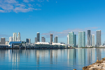 Skyscrapers and skyline of Miami, Florida