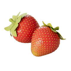 3D Stylized Strawberries