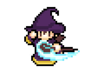 Obraz premium RPG風魔法使い