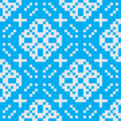Pixel abstract pattern