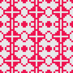 Pixel abstract pattern