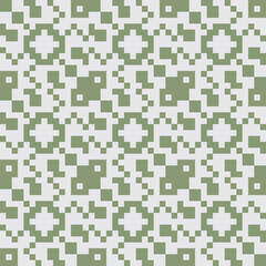 Pixel abstract pattern