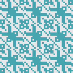Pixel abstract pattern