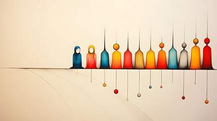 Colors of Inclusion: Fine Art's Role in Social and Racial Equality, AI Generative	
