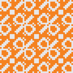 Pixel abstract pattern