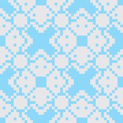 Pixel abstract pattern