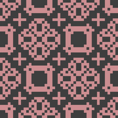 Fototapeta premium Pixel abstract pattern