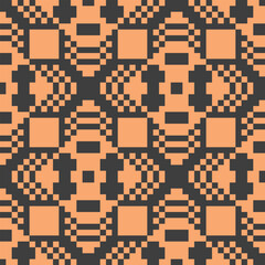 Pixel abstract pattern