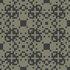 Pixel abstract pattern