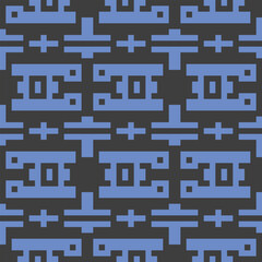 Pixel abstract pattern