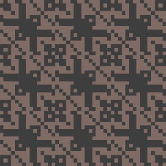 Pixel abstract pattern