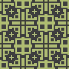 Pixel abstract pattern