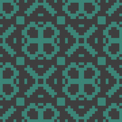 Pixel abstract pattern