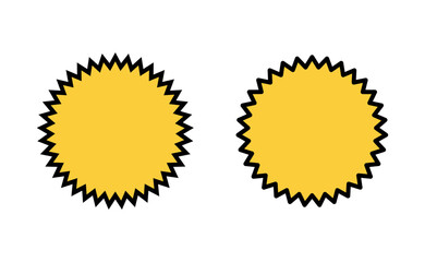 Fototapeta premium Badge icon set for web and mobile app. Awards icon vector. Achieve sign and symbols