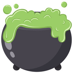Halloween cauldron design