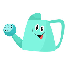 vector plant sprinkler cartoon vector icon illustration