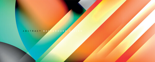 Vector minimalist geometric abstract background design