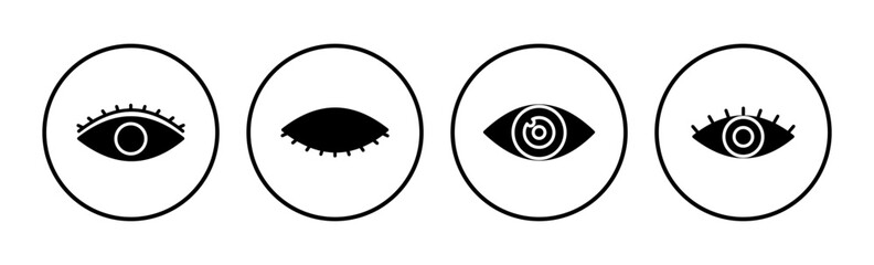Eye icon. Look and Vision icon. Eye vector icon