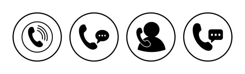 Call icon vector. phone icon vector