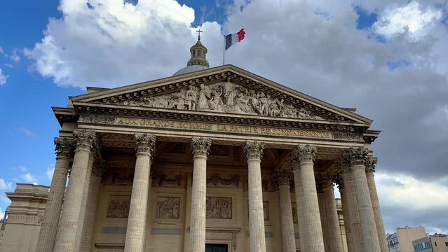 The Pantheon in the city of Paris - travel photography