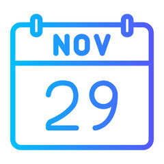 black friday gradient icon