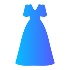 dress gradient icon