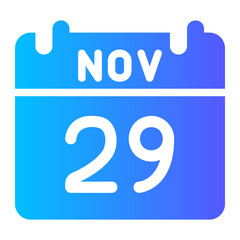 black friday gradient icon