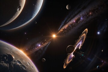 Obraz premium planet in space