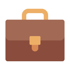 Briefcase flat icon