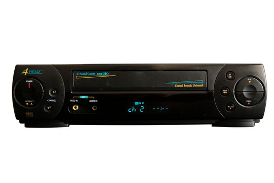 front of vcr