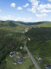 view from the top of the mountain