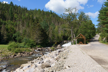 mountain river in the mountains