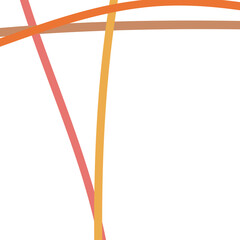 Orange white painting abstract background 