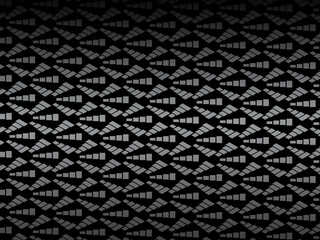 Black metal texture steel background. Perforated metal sheet.