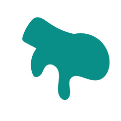 Blue abstract shapes vector 