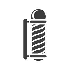 barber pole icon design vector template