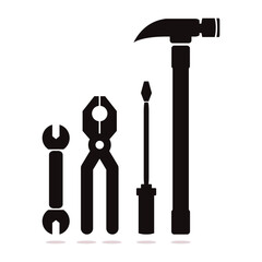 collection of carpentry tools