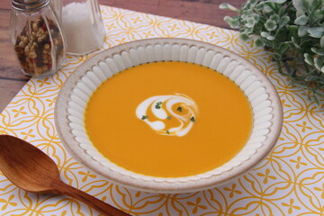 かぼちゃのスープ（横）