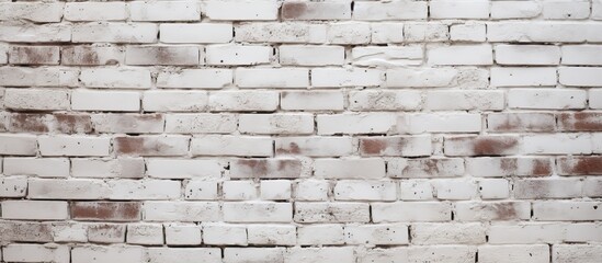White brick surface.