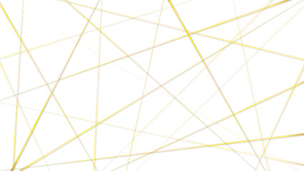 A golden abstract luxury geometric random chaotic lines with many squares and triangles shape background.