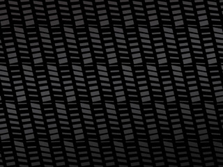 Black metal texture steel background. Perforated metal sheet.