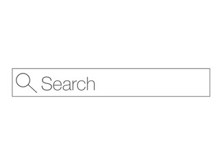 search,search box,search bar,bar,search menu,minimal,line,transparent,png