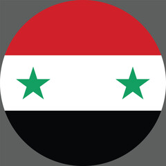 syria flag button