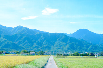 9月の安曇野 穂高