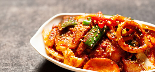 Squid and Pork Belly Bulgogi