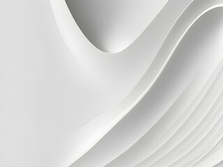 Luxury modern abstract white background. Abstract white background with 3D effect, for web design, banner, wallpaper template and etc.