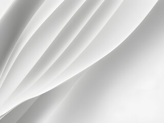 Luxury modern abstract wavy white background. For advertising products, web design, banners,...