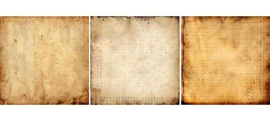 notebook aged ledger paper background texture illustration business office, retro financial, bookkeeping grid notebook aged ledger paper background texture